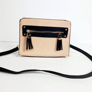 Pink Black tassel Golden Small Cross body Purse Mix no.6